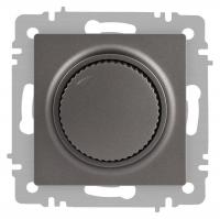 Светорегулятор Accent 6-401-09 поворотный 600Вт 230В IP20 СУ титан Intro Б0063685