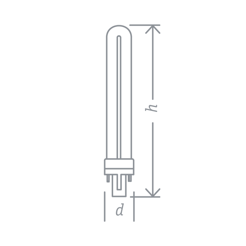 Лампа люминесцентная компакт. 94 072 NCL-PS-09-860-G23 Navigator 94072