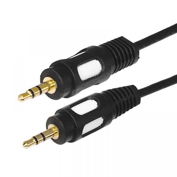 Шнур 3.5 Stereo Plug - 3.5 Stereo Plug 1.5м (GOLD) Rexant 17-4112